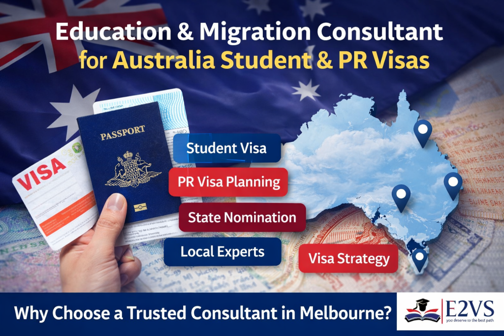 Education & Migration Consultant in Melbourne for Australia Student and PR Visas