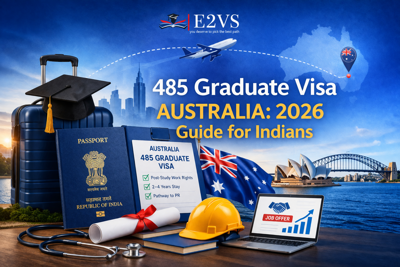 485 Graduate Visa Australia 2026: Post-Study Work Visa Guide for Indian Students